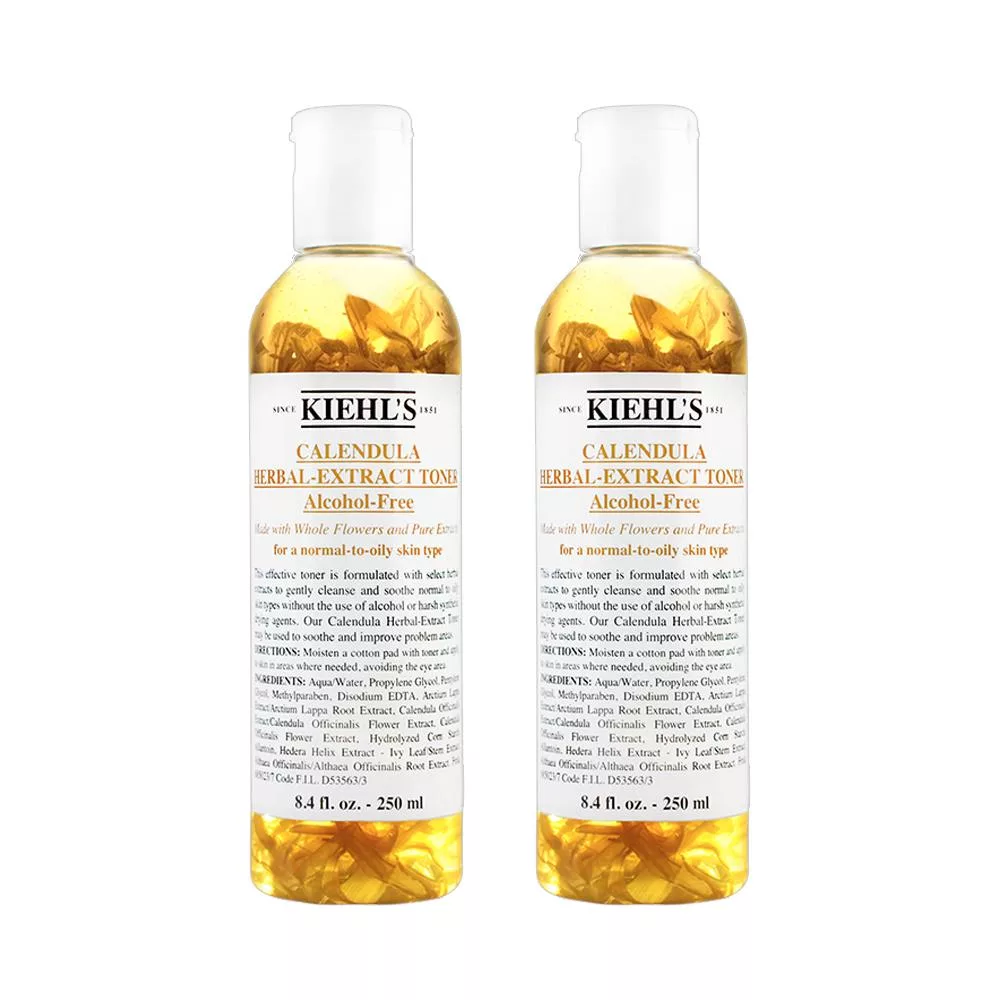 KIEHL’S契爾氏 金盞花植物精華化妝水(250ml) 2入組_國際航空版