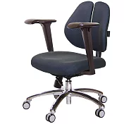 GXG 低雙背 工學椅(鋁腳/4D升降扶手)  TW-2605 LU3