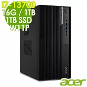 Acer 宏碁 Veriton VM8715G (i7-13700/16G/1TB+1TB SSD/W11P)