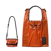 【bitplay】Foldable 2-Way Bag 超輕量翻轉口袋包 -柳橙橘