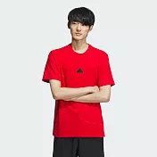 ADIDAS CM GFX TEE 男短袖上衣-紅-IT3993 3XL 紅色