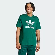 ADIDAS TREFOIL T-SHIRT 男短袖上衣-綠-IR7976 XL 綠色