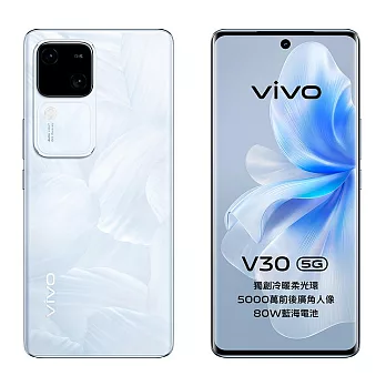 vivo V30 (12G/256G) 5G 智慧型手機 贈三重好禮 花似錦