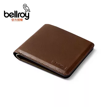 Bellroy Hide&Seek Premium Edition HI橫式真皮皮夾 高9.5cm(WHSG) Darkwood