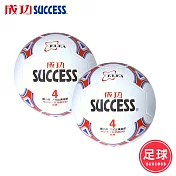 成功 國小專用 彩色少年足球S1240超值二入(附球網、球針)