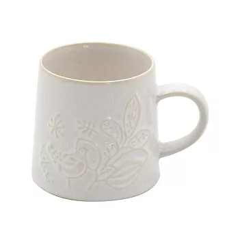 日本 YUKURI 陶瓷咖啡馬克杯 白色