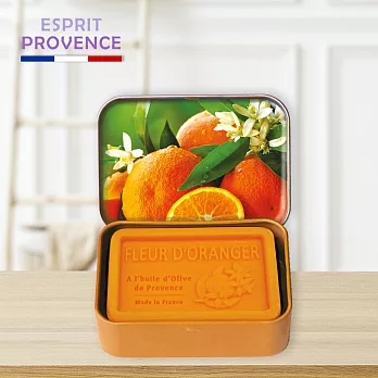 法國ESPRIT PROVENCE鐵盒皂70g (橙花)