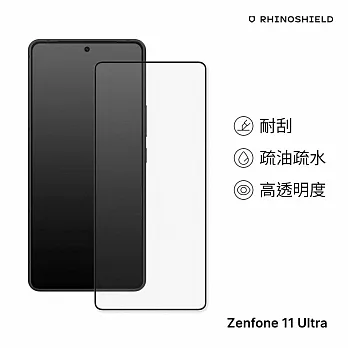 犀牛盾 ASUS Zenfone 11 Ultra 9H 3D玻璃保護貼(滿版)