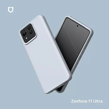 犀牛盾 ASUS Zenfone 11 Ultra SolidSuit 防摔背蓋手機殼/華碩官方授權開發 - 循環灰