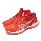 Asics 籃球鞋 GELHoop V16 男鞋 女鞋 紅 白 輕量 緩衝 高耐磨 運動鞋 亞瑟士 1063A090600