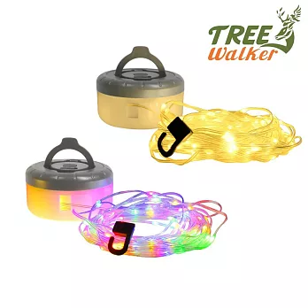 TreeWalker 銀河氛圍捲尺燈-兩入組(彩光 / 黃光) 黃光兩入