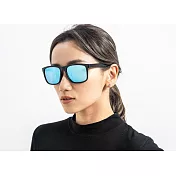 2is ElanB 太陽眼鏡 偏光│百搭方框│藍色鏡面│抗UV400
