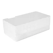 【O-Life】 摺疊收納盒/小物整理盒/可堆疊收納盒/桌上整理盒 透明色