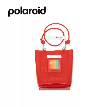 Polaroid TPU環保手提耐力袋 黑/紅 DB18