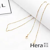 【Hera赫拉】歐美風亞馬遜時尚簡約款口罩眼鏡防掉掛鍊-6款#H100513A D-鍊條+小金珠-金色