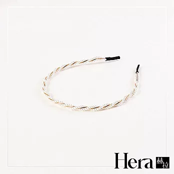 【Hera赫拉】歐美復古風髮箍-6款 H110081311 麻花珍珠