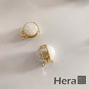 【Hera赫拉】人魚姬大珍珠瀏海夾 H111021618 金色