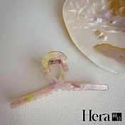 【Hera赫拉】精美醋酸合金加大鯊魚夾4款 H111030304 花紫色
