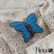 【Hera赫拉】春季藍色立體蝴蝶仙境髮夾 H111032210 藍色