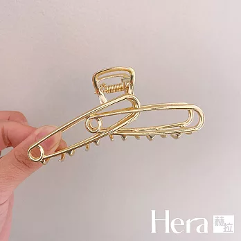 【Hera赫拉】創意設計別針鯊魚夾 L111051107 金色