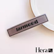 【Hera赫拉】復古字母彈簧邊夾 L111081606 灰色