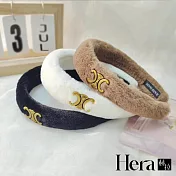 【Hera赫拉】高級凱旋門毛絨髮箍 H111101808 白色