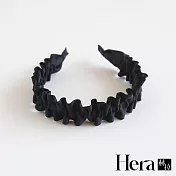【Hera赫拉】森林系花邊褶皺髮箍 H112020208 黑色