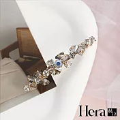 【Hera赫拉】韓系精緻水鑽一字彈簧夾 H112051005 灰色水鑽