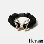 【Hera赫拉】氣質造型帶鑽百搭日常髮圈 H113022102 蝴蝶