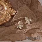 【Hera 赫拉】理智派生活同款珍珠蝴蝶耳環  H11008137 金色