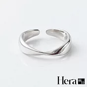 【Hera 赫拉】莫比鎢絲精鍍銀戒指 H111122804 銀色