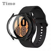 【Timo】三星SAMSUNG Galaxy Watch6 40mm專用 一體全包式手錶保護殼 黑色