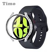 【Timo】三星SAMSUNG Galaxy Watch6 44mm專用 一體全包式手錶保護殼 透明
