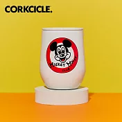 美國CORKCICLE 米老鼠俱樂部系列三層真空易口瓶/保溫瓶475ml-復古紅/復古白 復古白