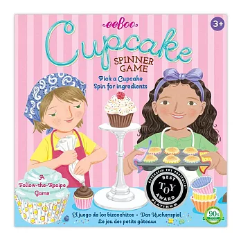 eeBoo 桌遊 - Cupcake Spinner Game (杯子蛋糕)