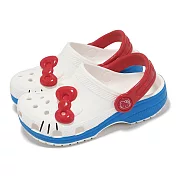Crocs 洞洞鞋 Iam Classic Clog T 小童 白 經典Hello Kitty小克駱格 卡駱馳 209469100