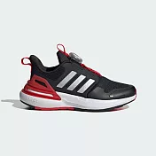 ADIDAS RapidaSport BOA K 中大童跑步鞋-黑紅-ID3388 20.5 黑色