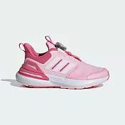 ADIDAS RapidaSport BOA K 中大童跑步鞋-粉-IF8541 17.5 粉紅色