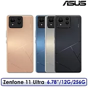 【4/30前登錄送 另送玻璃貼+進口廚件】ASUS 華碩 Zenfone 11 Ultra 6.78吋 12G/256G 迷霧灰