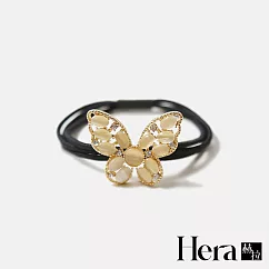 【Hera赫拉】日韓仿水晶精緻高彈力髮圈 H113030506 蝴蝶