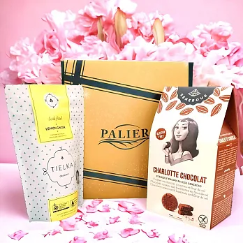 【PALIER】母親節禮盒｜食茶喫組榛果巧克力+檸檬薑茶