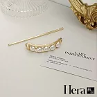 【Hera赫拉】小眾設計氣質典雅珍珠髮簪 H112121902 金色