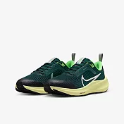 NIKE AIR ZOOM PEGASUS 40 (GS) 中大童跑步鞋-綠-DX2498301 US5.5 綠色
