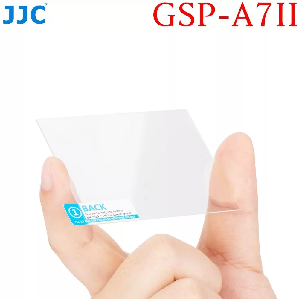 JJC索尼Sony副廠9H鋼化玻璃螢幕保護貼GSP-A7II保護膜(95%透光率;防刮花&指紋)保護膜 適a7 R S a9 II III a7RIV a7C ZV-1