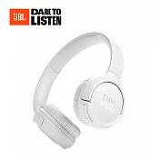 JBL Tune 520BT 耳罩式藍芽無線耳機 藍牙耳機 白色