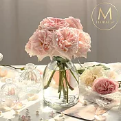 【Floral M】羅馬玻璃黛安娜花瓶