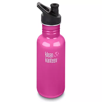 美國Klean Kanteen經典不鏽鋼冷水瓶532ml-蘭花粉