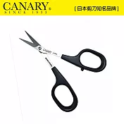 【日本CANARY】極細刃工藝剪刀 黑刃不沾膠 (DSB-100)