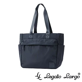 Legato Largo SILKY 休閒簡約防潑水托特包 Regular size- 黑色