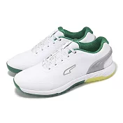 Puma 高爾夫球鞋 Alphacat Nitro 男鞋 防水鞋面 氮氣中底 白 綠 黃 37869201